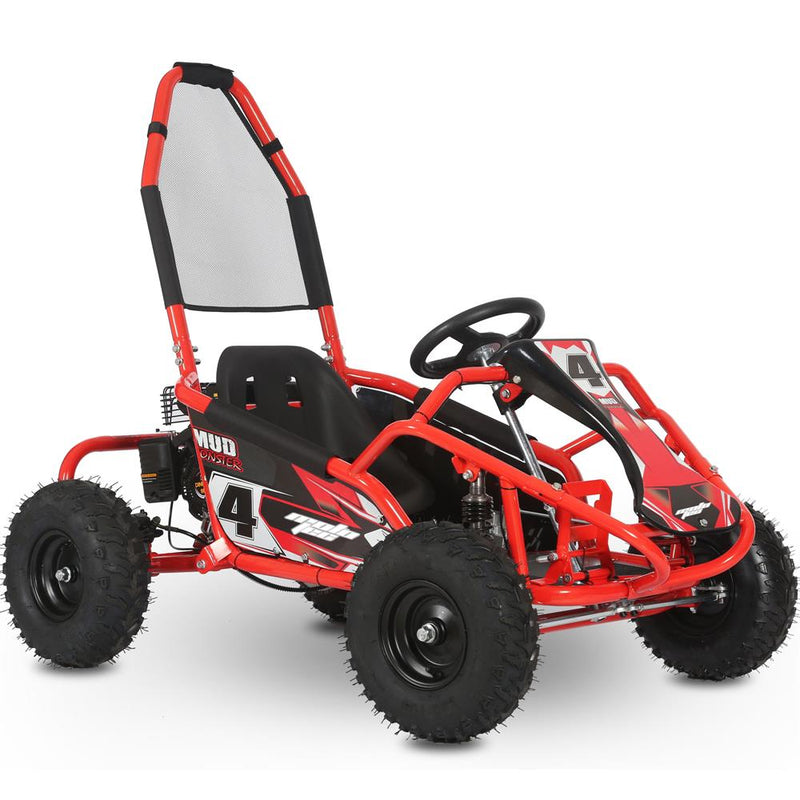 MotoTec | Mud Monster 98cc Go-Kart Full Suspension