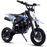 MotoTec | Hooligan 72cc 4-Stroke Gas Dirt Bike | MT-DB-HOOLIGAN-72CC-BLUE