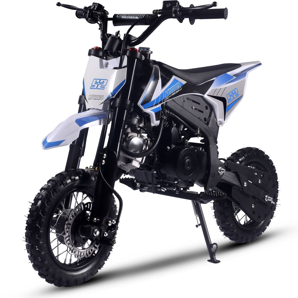 MotoTec | Hooligan 72cc 4-Stroke Gas Dirt Bike | MT-DB-HOOLIGAN-72CC-BLUE