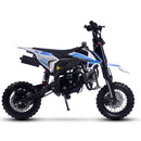 MotoTec | Hooligan 72cc 4-Stroke Gas Dirt Bike | MT-DB-HOOLIGAN-72CC-BLUE