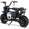 MotoTec | 48V/12Ah 1000W Electric Mini Bike | MT-MiniBike-48v-1000w_Black