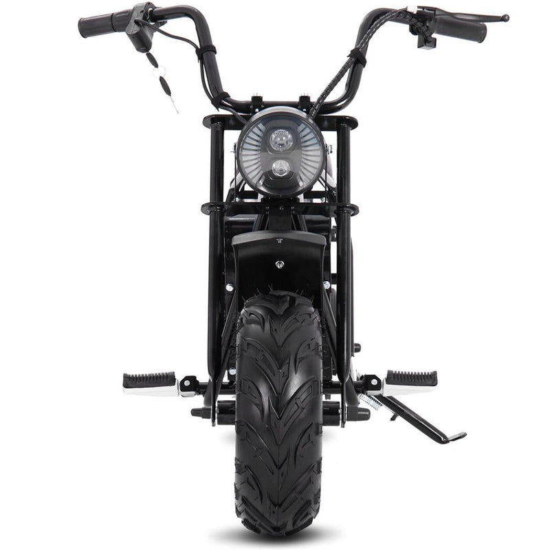 MotoTec | 48V/12Ah 1000W Electric Mini Bike | MT-MiniBike-48v-1000w_Black