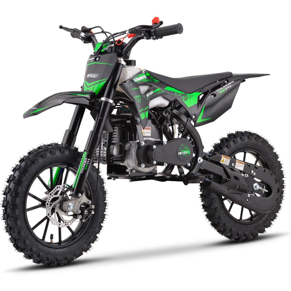 MotoTec | Thunder 50cc 2-Stroke Kids Gas Dirt Bike