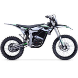 MotoTec | Venom 72V/50Ah 12000W Electric Dirt Bike | MT-Venom-72v-12000w_White