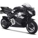 MotoTec | 48V/12Ah 1000W Pocket Bike | MT-EP-Super_Black
