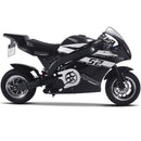 MotoTec | 48V/12Ah 1000W Pocket Bike | MT-EP-Super_Black