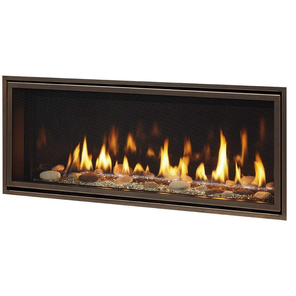 Majestic 60in Echelon II Linear Direct Vent Fireplace with IntelliFire Touch Ignition System