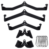 Major Fitness 5pcs Cable Lat-Pull-Down Bar Combo