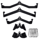 Major Fitness 5pcs Cable Lat-Pull-Down Bar Combo