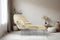 Valencia Marzena Womb Chair with Ottoman, Beige Color