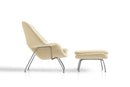Valencia Marzena Womb Chair with Ottoman, Beige Color