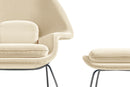 Valencia Marzena Womb Chair with Ottoman, Beige Color