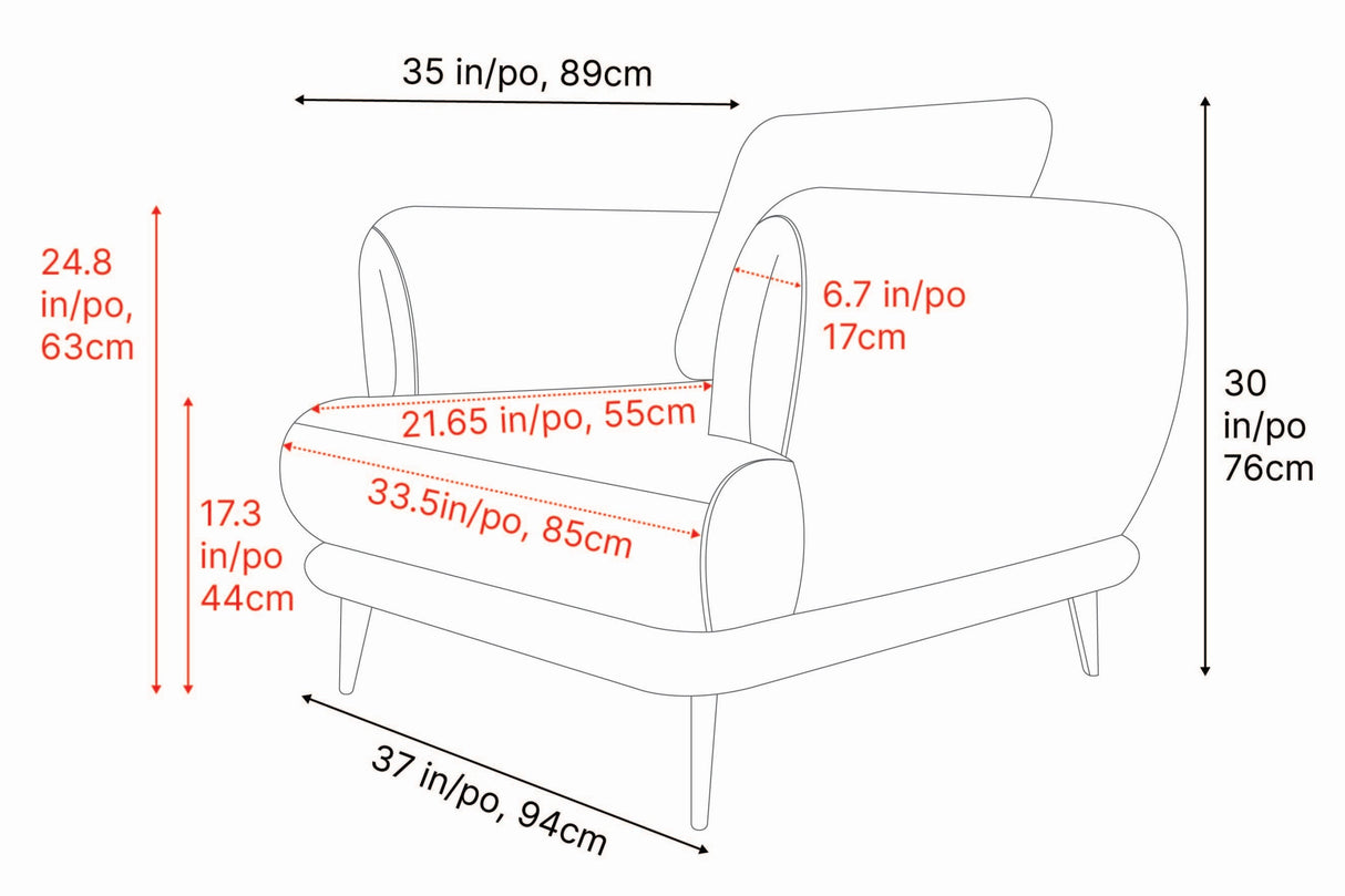 Melissa Boucle Accent Chair