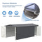 13'x20' Metal Garage Shed with Double Front Doors, Side Entry Door