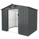 8'x6' Metal Storage Shed