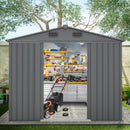 8'x12' Metal Storage Shed