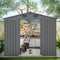 8'x12' Metal Storage Shed
