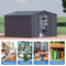 8'x12' Metal Storage Shed