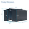 8'x12' Metal Storage Shed