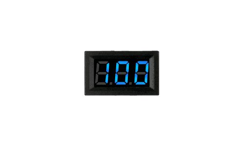 LED Voltmeter- Hall Effect Meter