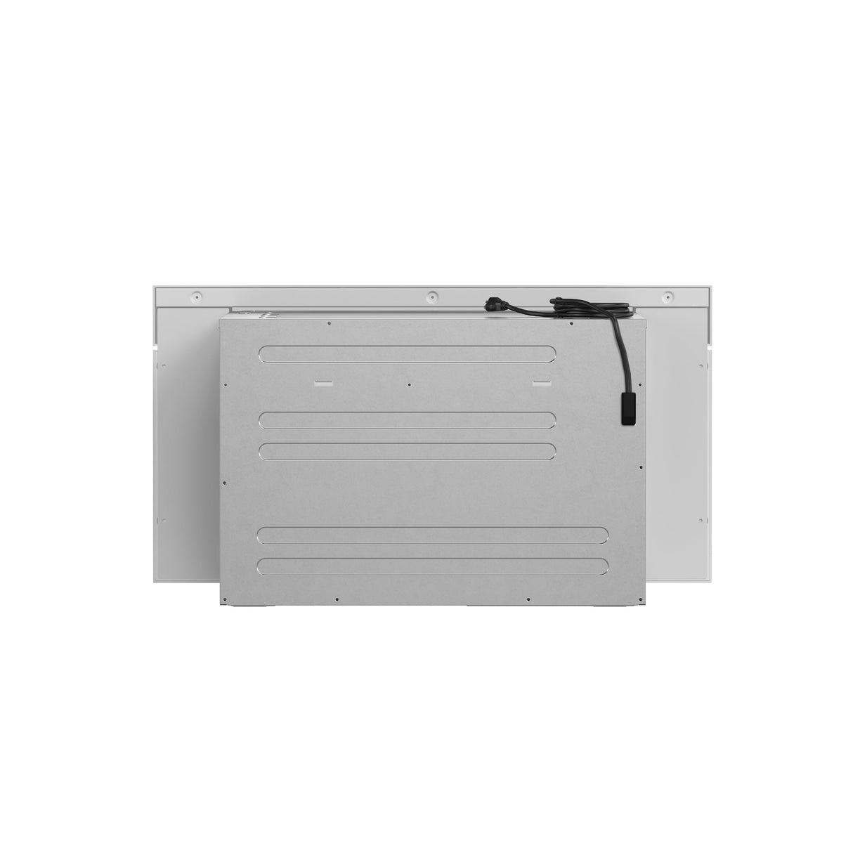 FORNO Espresso Capoliveri 30" 1.2 cu. ft. Built-In Microwave Drawer in White with Silver Handles, FMWDR3000-30WHT