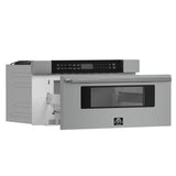 FORNO Capoliveri 30" 1.2 cu. ft. Built-In Microwave Drawer in Stainless Steel, FMWDR3000-30