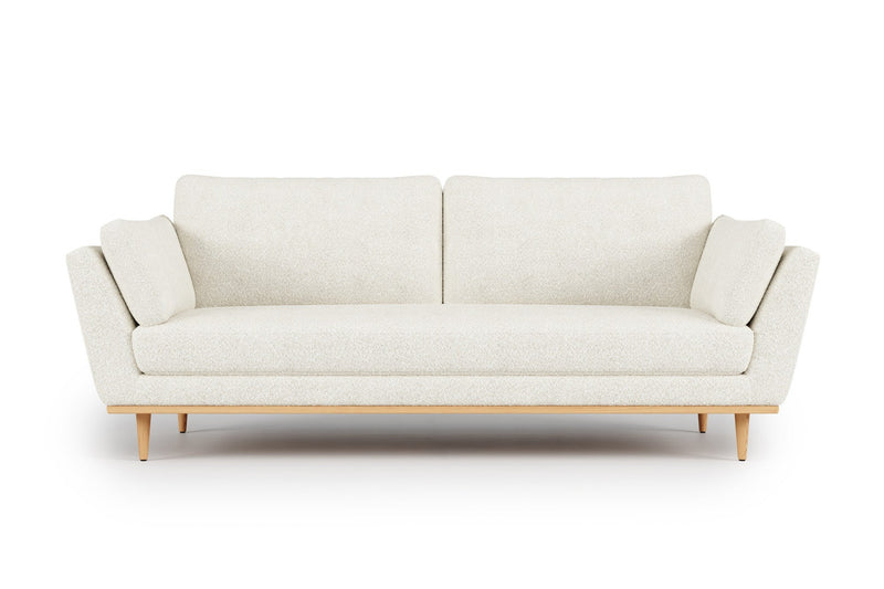 Valencia Mila Boucle Fabric 78" Sofa, Beige
