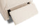 Valencia Milo Sheepskin Swivel Recliner Chair, Beige