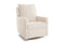 Valencia Milo Sheepskin Swivel Recliner Chair, Beige