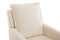 Valencia Milo Sheepskin Swivel Recliner Chair, Beige