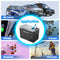 Mini Solar Powered Car Fridge Freezer, 29 Quarts