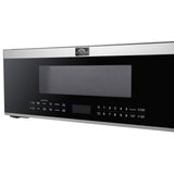 FORNO Padula 30" 1.2 cu. ft. 400 CFM Over The Range Microwave in Stainless Steel, FOTR3080-30