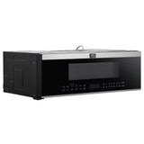 FORNO Padula 30" 1.2 cu. ft. 400 CFM Over The Range Microwave in Stainless Steel, FOTR3080-30