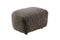 Valencia Flemming Lassen The Tired Man Lounge Chair & Footstool in Genuine Sheepskin, Coffee