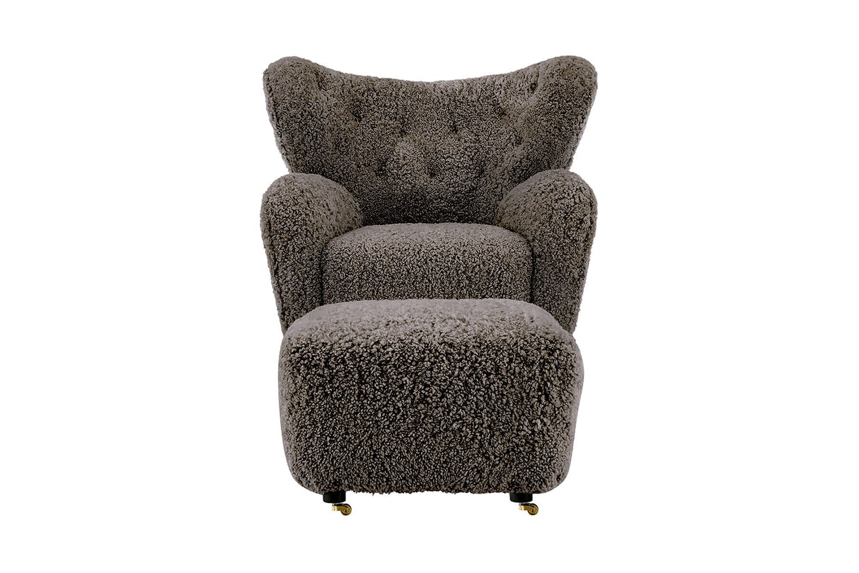 Misty Genuine Sheepskin Accent Chair