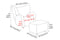Valencia Flemming Lassen The Tired Man Lounge Chair & Footstool in Genuine Sheepskin, Light Grey