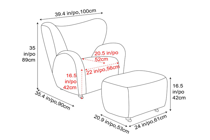 Valencia Flemming Lassen The Tired Man Lounge Chair & Footstool in Genuine Sheepskin, Light Grey