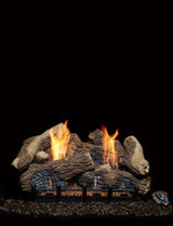 Monessen 18" Berkley Oak Ceramic Fiber Gas Log Set (Logs Only)