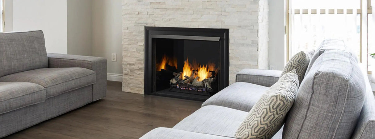 Monessen 36" Lo-Rider LCUF Clean Face Vent Free Gas Firebox with Interior Panels