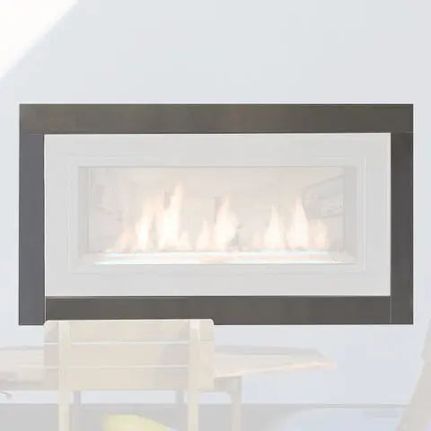 Monessen See-Through Stainless Steel Outdoor Kit for AVFLST48 Series Fireplaces