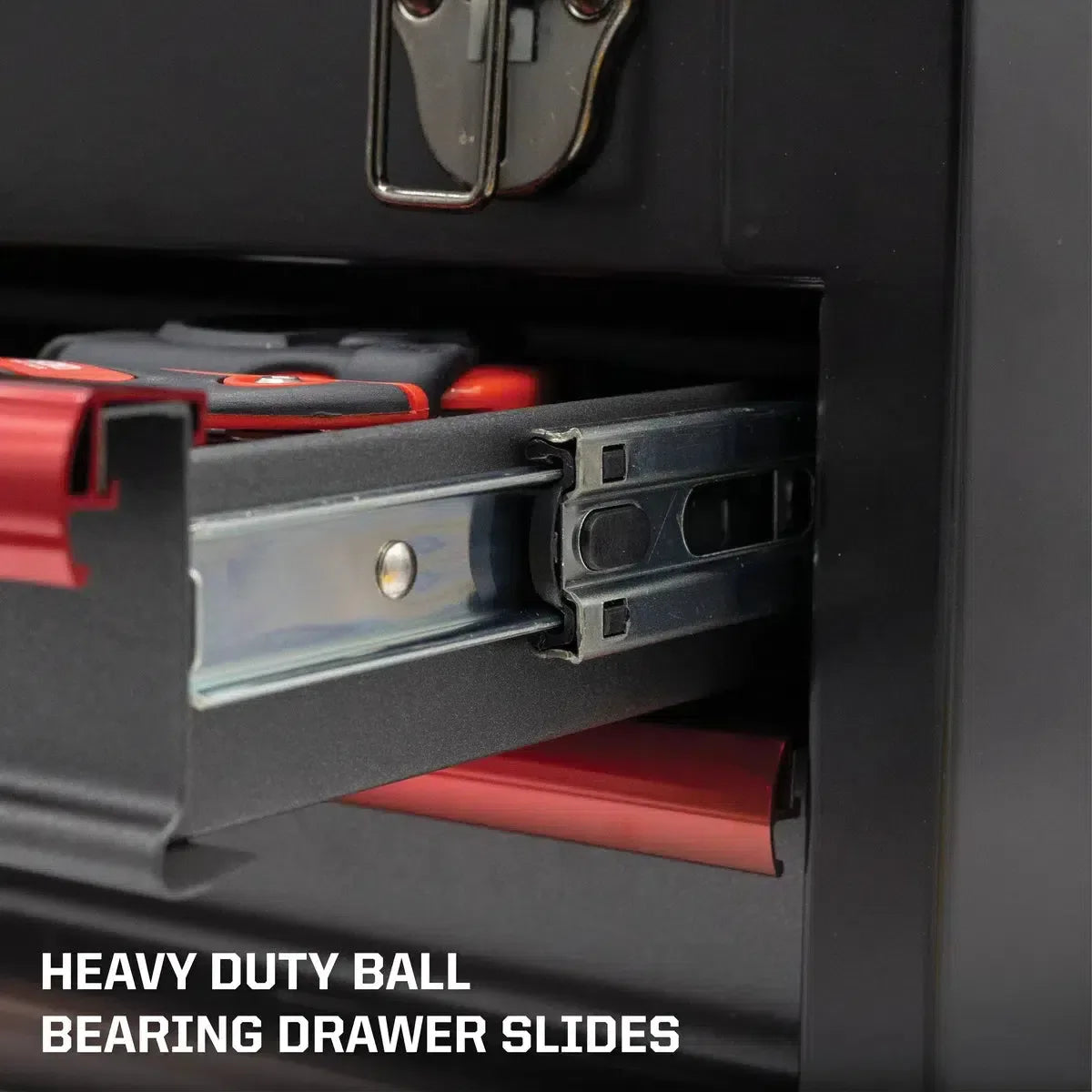 MotoBox | Ricky Carmichael 26" 5-Drawer Portable Tool Box with 103-Piece Metric Motorcycle Tool Set