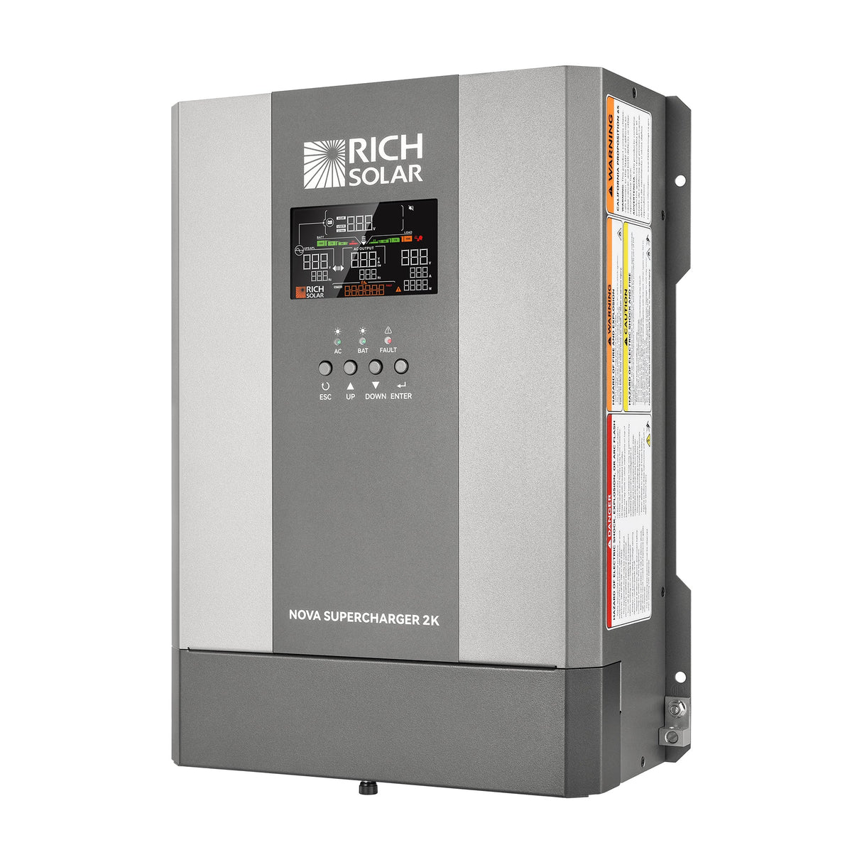 NOVA SUPERCHARGER 2K | 2000W 12V Pure Sine Wave Inverter Charger