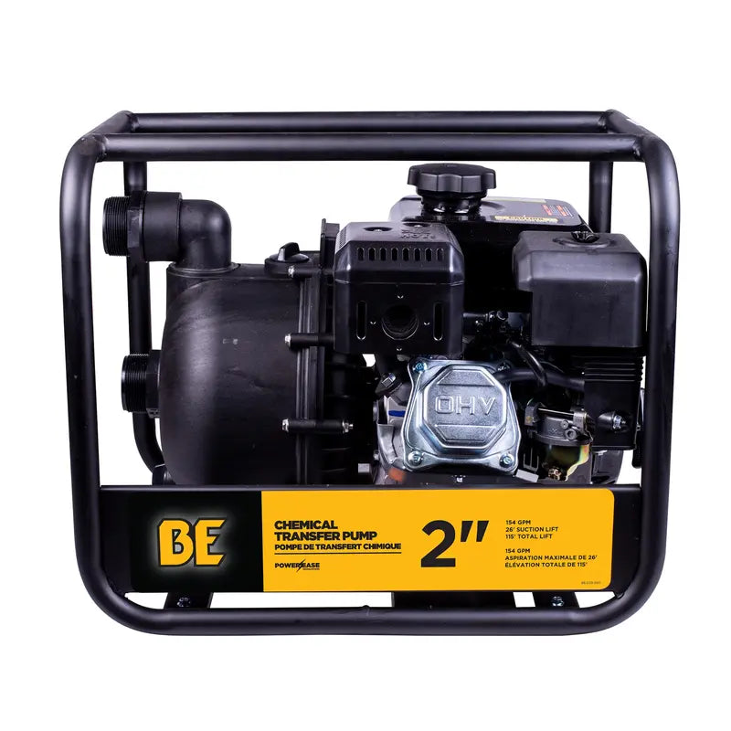 BE Power 2" Chemical Transfer Pump with Powerease 225 Engine
