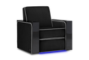 Valencia D-BOX Habtic+ Leather Home Theater Seating Naples Elegance