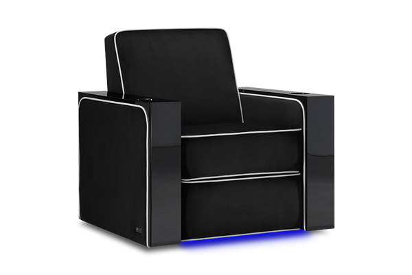 Valencia D-BOX Habtic+ Leather Home Theater Seating Naples Elegance