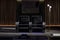 Valencia Naples Elegance Home Theater Seating Row of 3, Raven
