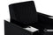Valencia Naples Prestige Home Theater Seating Row of 5, Raven