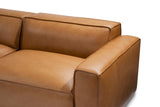 Nathan Leather Modular Sectional Sofa