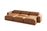 Nathan Leather Modular Bed Sectional Sofa