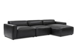 Nathan Leather Modular Sectional Sofa
